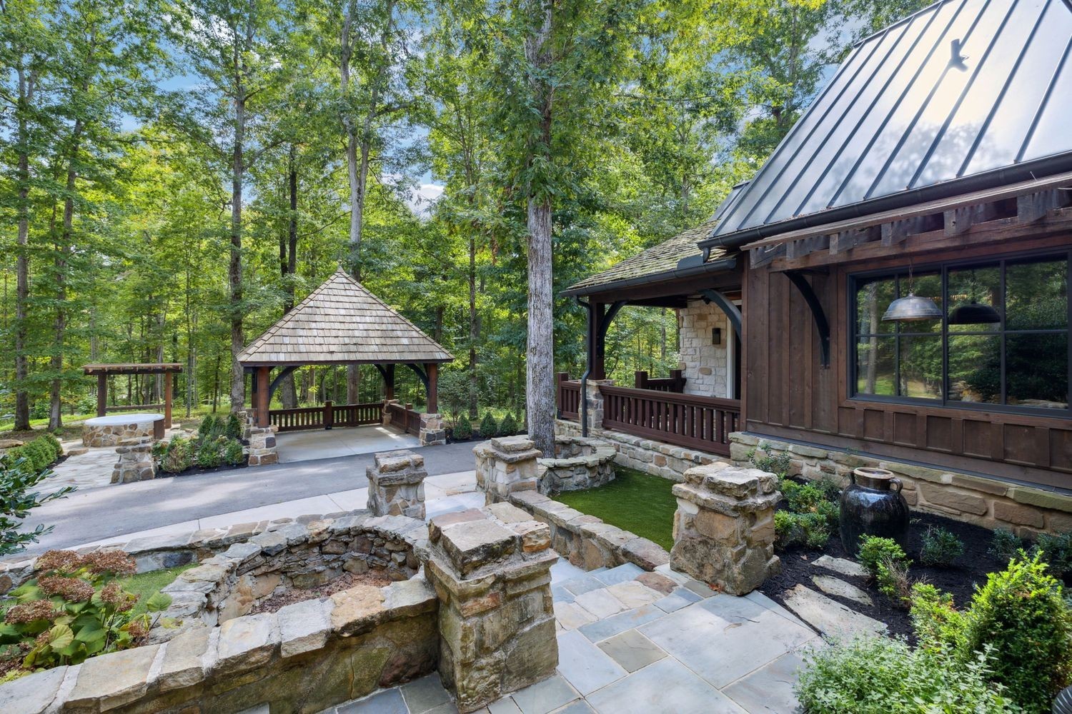 5715 Greenbrier Road Franklin, TN 37064 - Photo 53 of 72 a front view of a house with garden