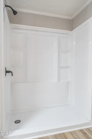 a close up of a bathtub