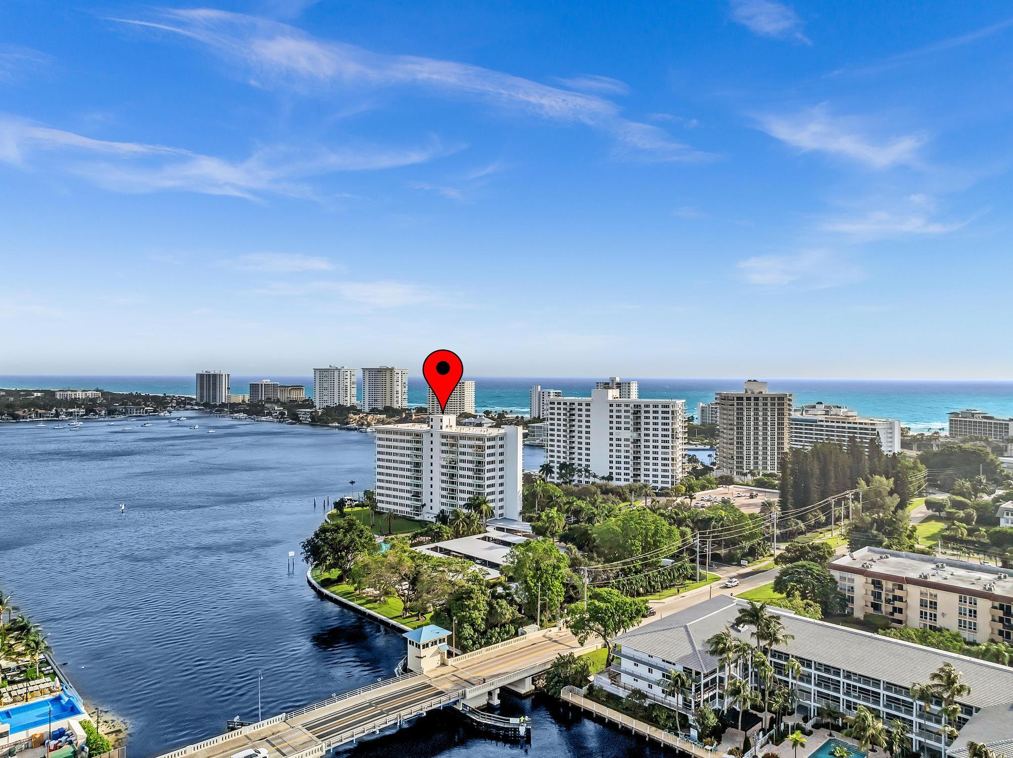 701 East Camino Real, Unit 12G Boca Raton, FL 33432 - Photo 76 of 82 a view of outdoor space and city view