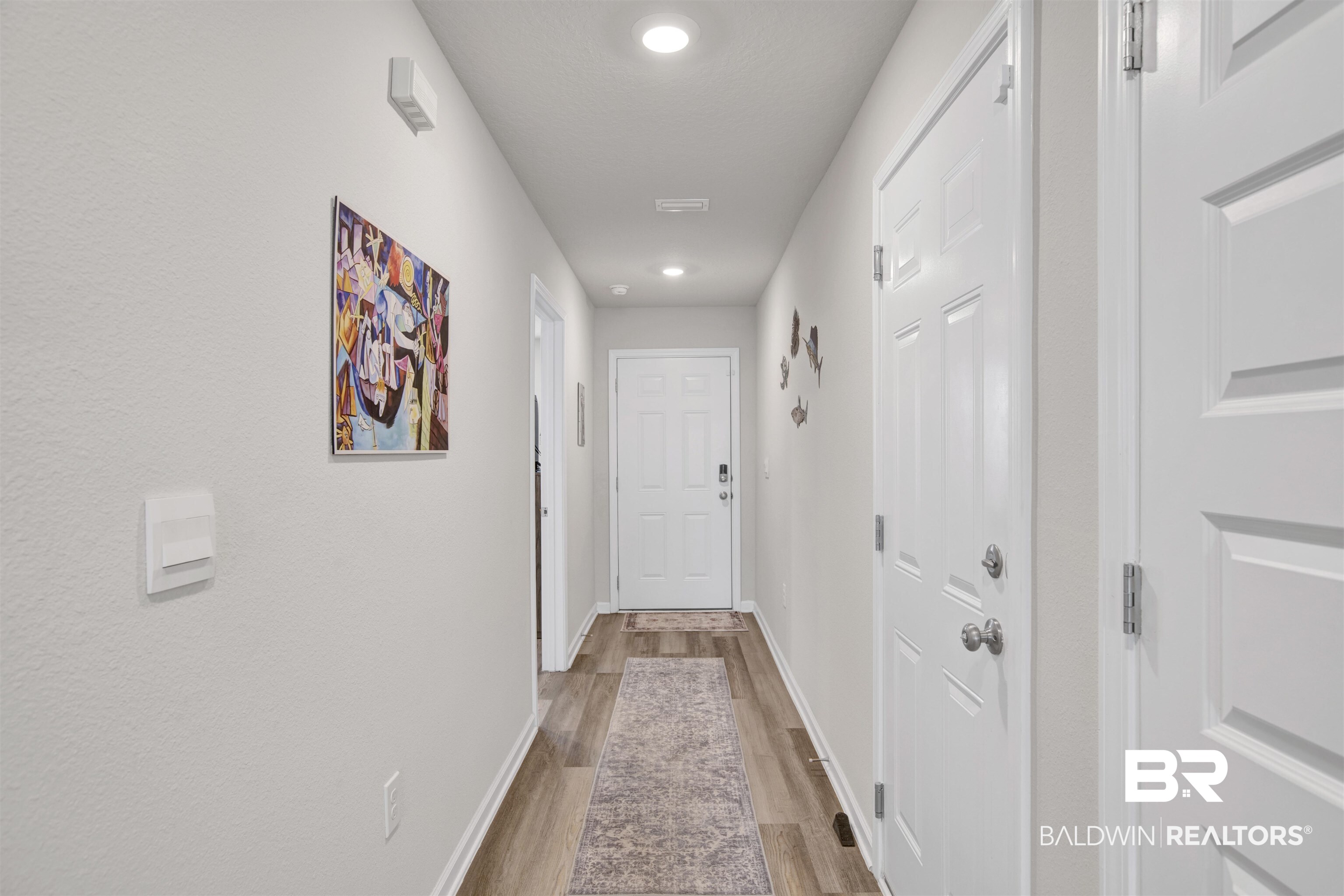 22348 Aleutian Avenue Foley, AL 36535 - Photo 5 of 32 Doorway featuring recessed lighting and wood finished floors