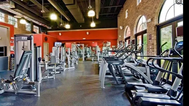 a view of gym