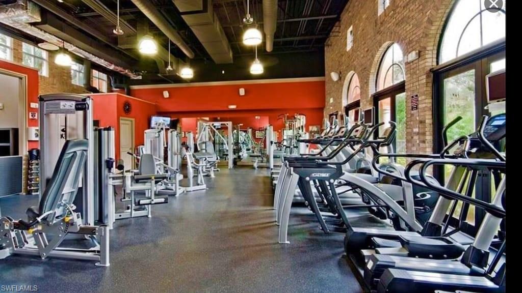 9081 Albion Lane South, Unit 6502 Naples, FL 34113 - Photo 3 of 37 a view of gym
