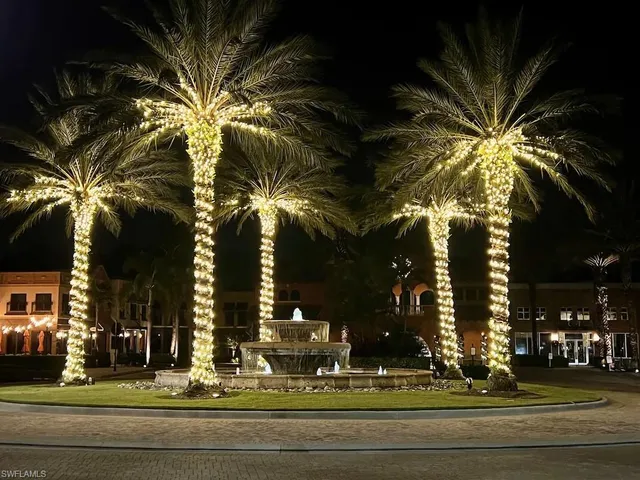 a view of a building in the street