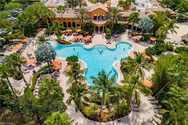 a view of a swimming pool