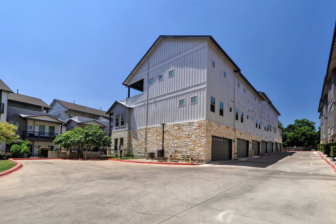 2520 Bluebonnet Lane, Unit 41 Austin, TX 78704 - Photo 29 of 30 a front view of a building with a street
