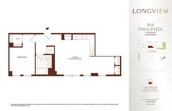 $5,036 | 380 4th Avenue, Unit PH2A | Gowanus