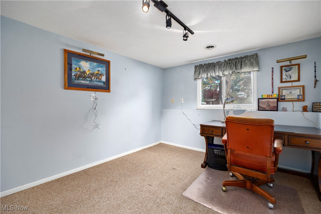 9265 Root Road North Ridgeville, OH 44039 - Photo 33 of 40 Carpeted office with rail lighting