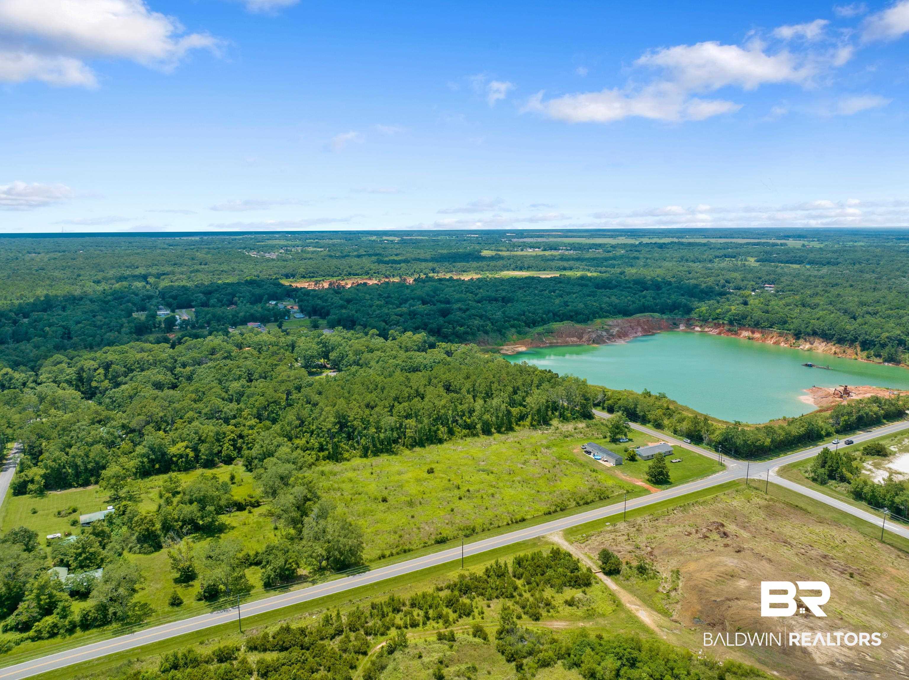 0 Breckner Road Foley, AL 36535 - Photo 6 of 12 Aerial view featuring a water view