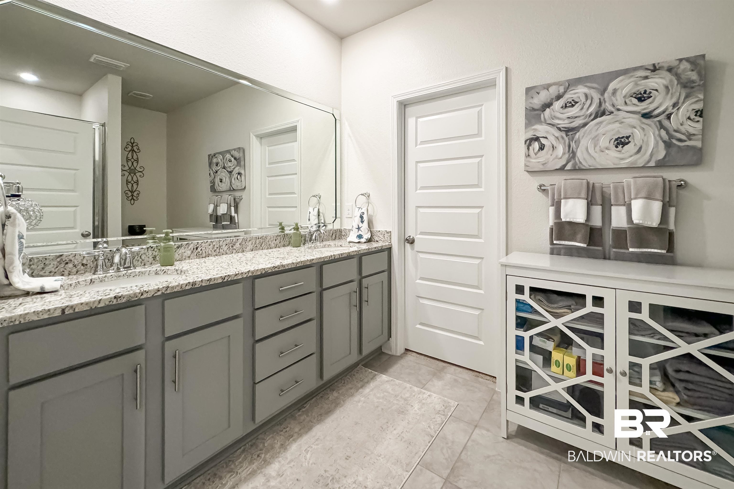1290 Mako Loop Gulf Shores, AL 36542 - Photo 19 of 50 Full bath featuring double vanity, a sink, and visible vents