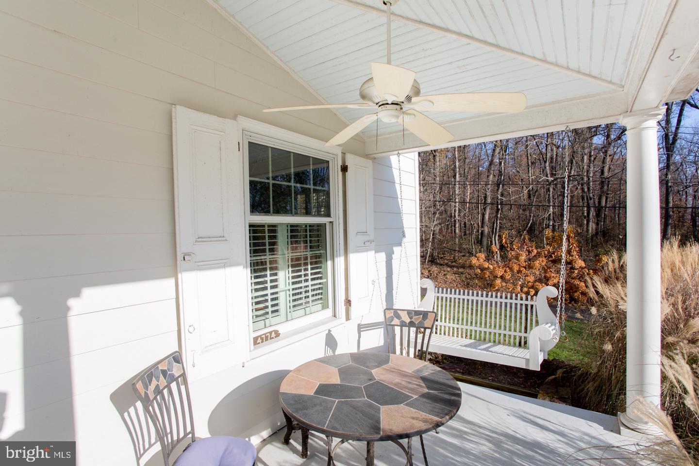 4774 Lower Mountain Road New Hope, PA 18938 - Photo 24 of 26 Porch swing is an included feature