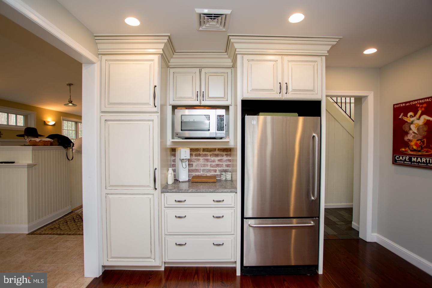 4774 Lower Mountain Road New Hope, PA 18938 - Photo 10 of 26 Kitchen pantry closet & microwave shelf