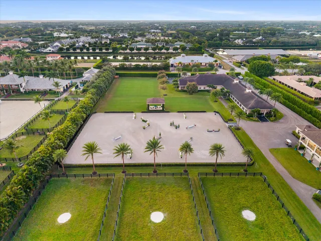 an aerial view of tennis court