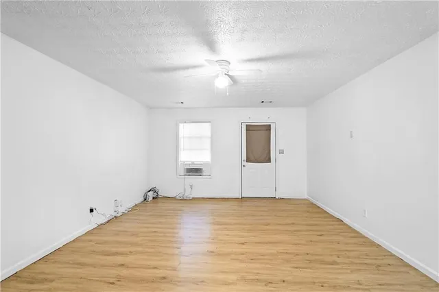 wooden floor in an empty room