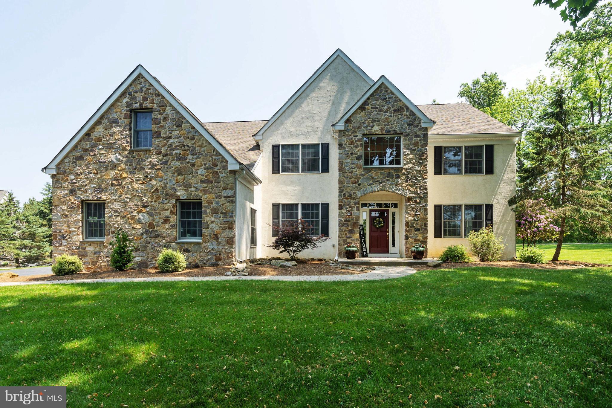 1331 Pikeland Road Chester Springs, PA 19425 - Photo 2 of 38 Stone & stucco exterior
