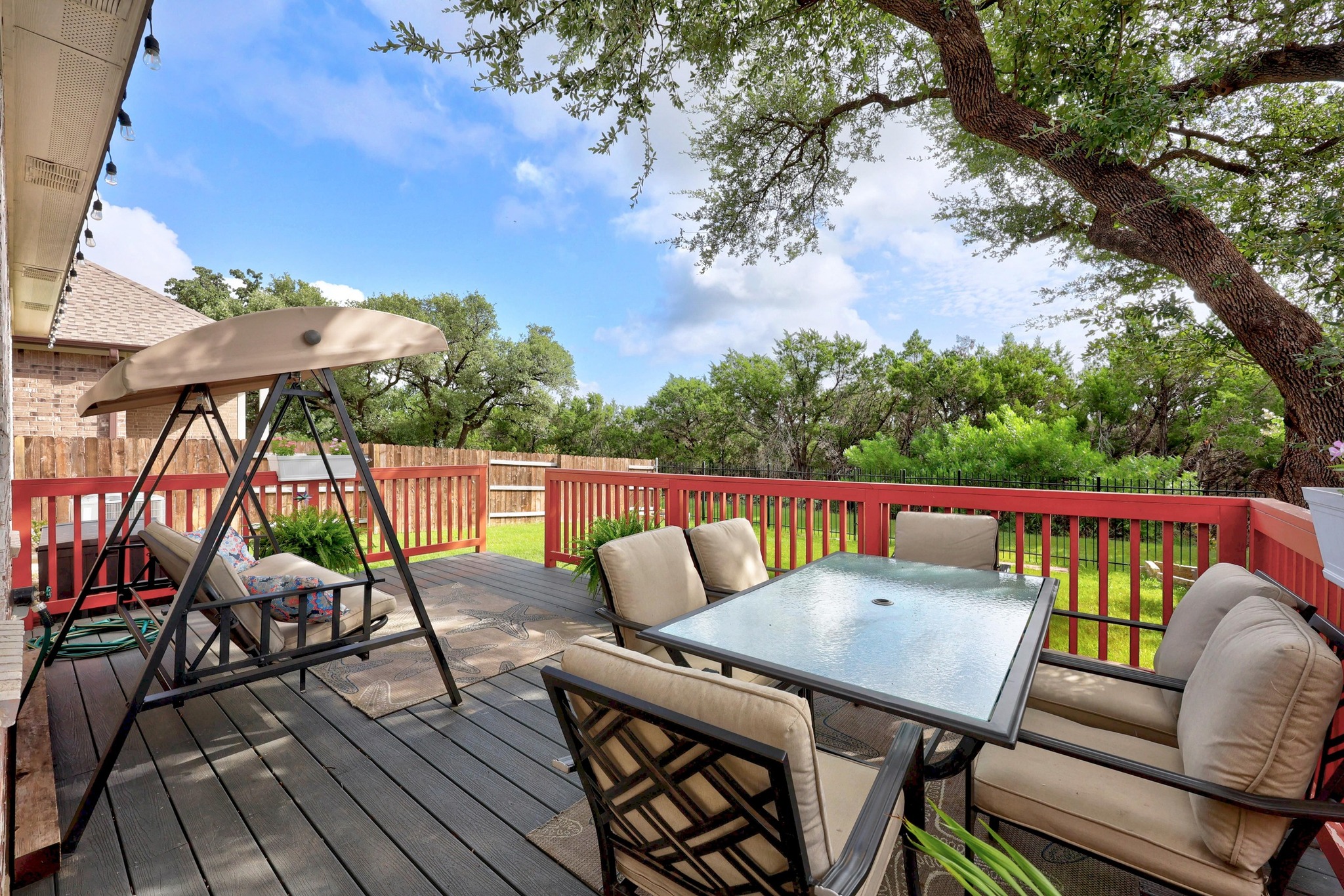 401 Peace Pipe Way Georgetown, TX 78628 - Photo 1 of 37 Come see me! Gorgeous greenbelt lot. Extended Deck with a large flat lot.