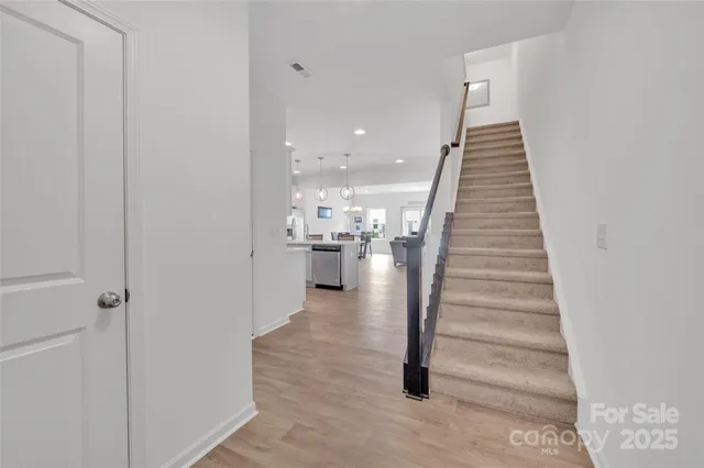 a view of entryway and hall