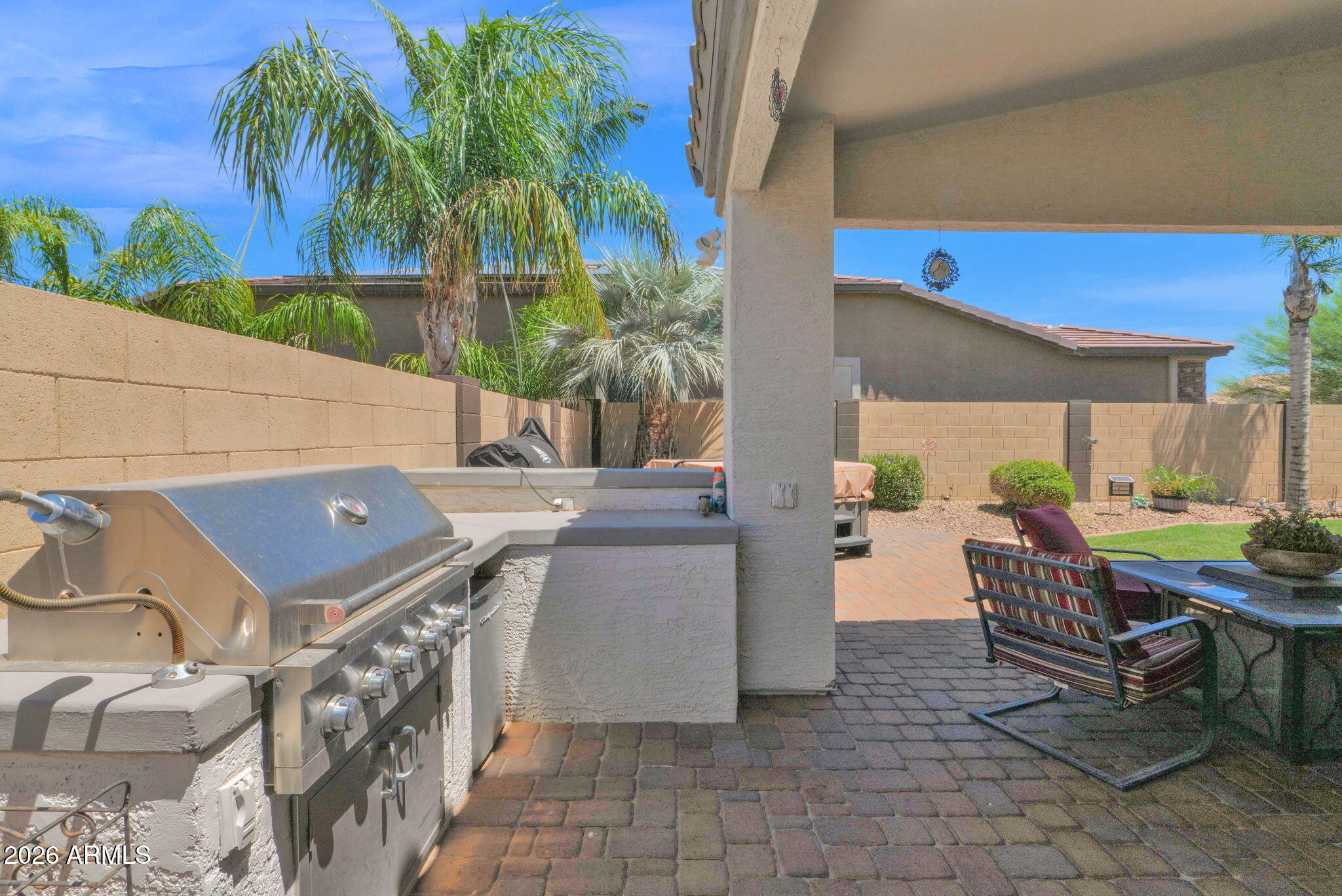 9850 Cotton Road Florence, AZ 85132 - Photo 33 of 47 9850 Cotton - 34Covered Patio BBQ