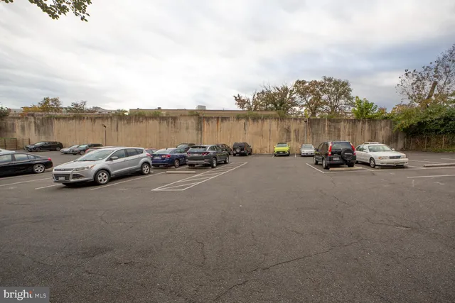 a car parked on the side of the road