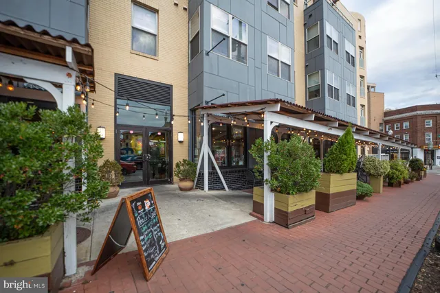 a view of entryway door