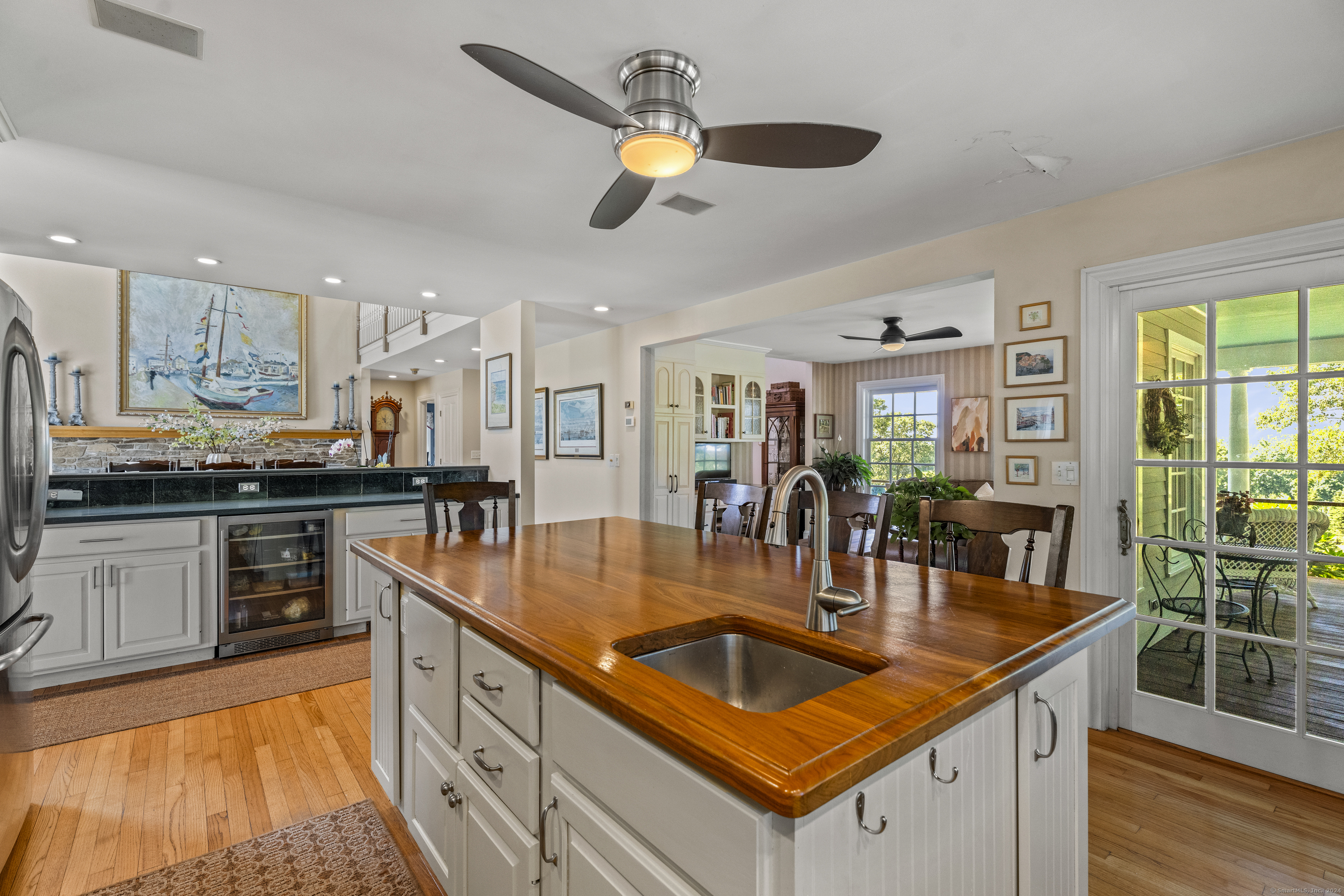 57 Northwest Corner Road Preston, CT 06365 - Photo 8 of 40 a kitchen with stainless steel appliances granite countertop a kitchen island a stove and a sink