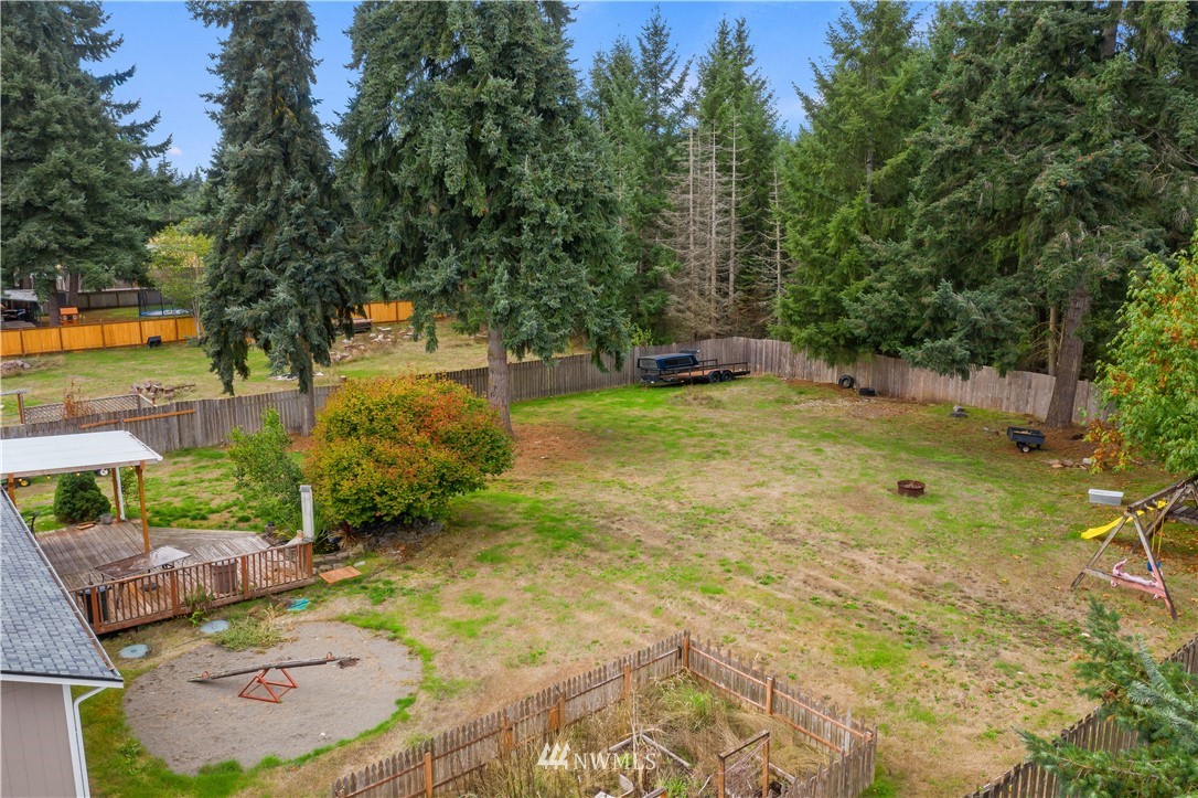 5418 187th Court Southwest Rochester, WA 98579 - Photo 20 of 24 a view of yard with green space