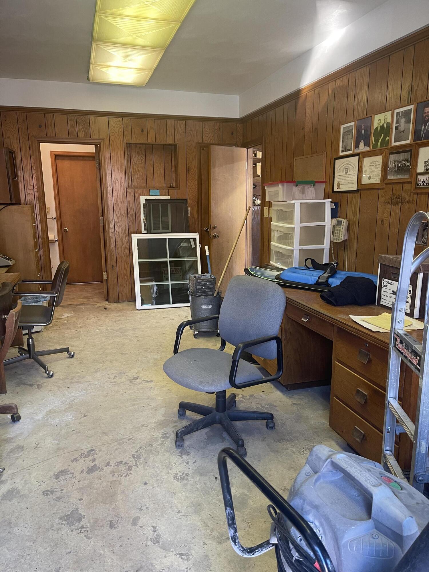1090 Garner Road Vinton, VA 24179 - Photo 19 of 23 a view of a workspace with furniture and a window