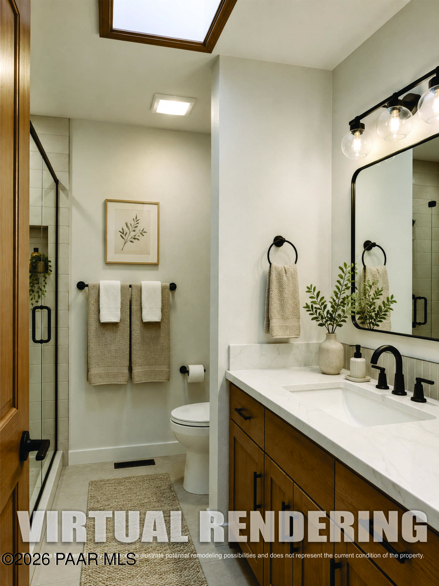 110 High Chaparral Loop Prescott, AZ 86303 - Photo 28 of 31 Main level bathroom 2 AI