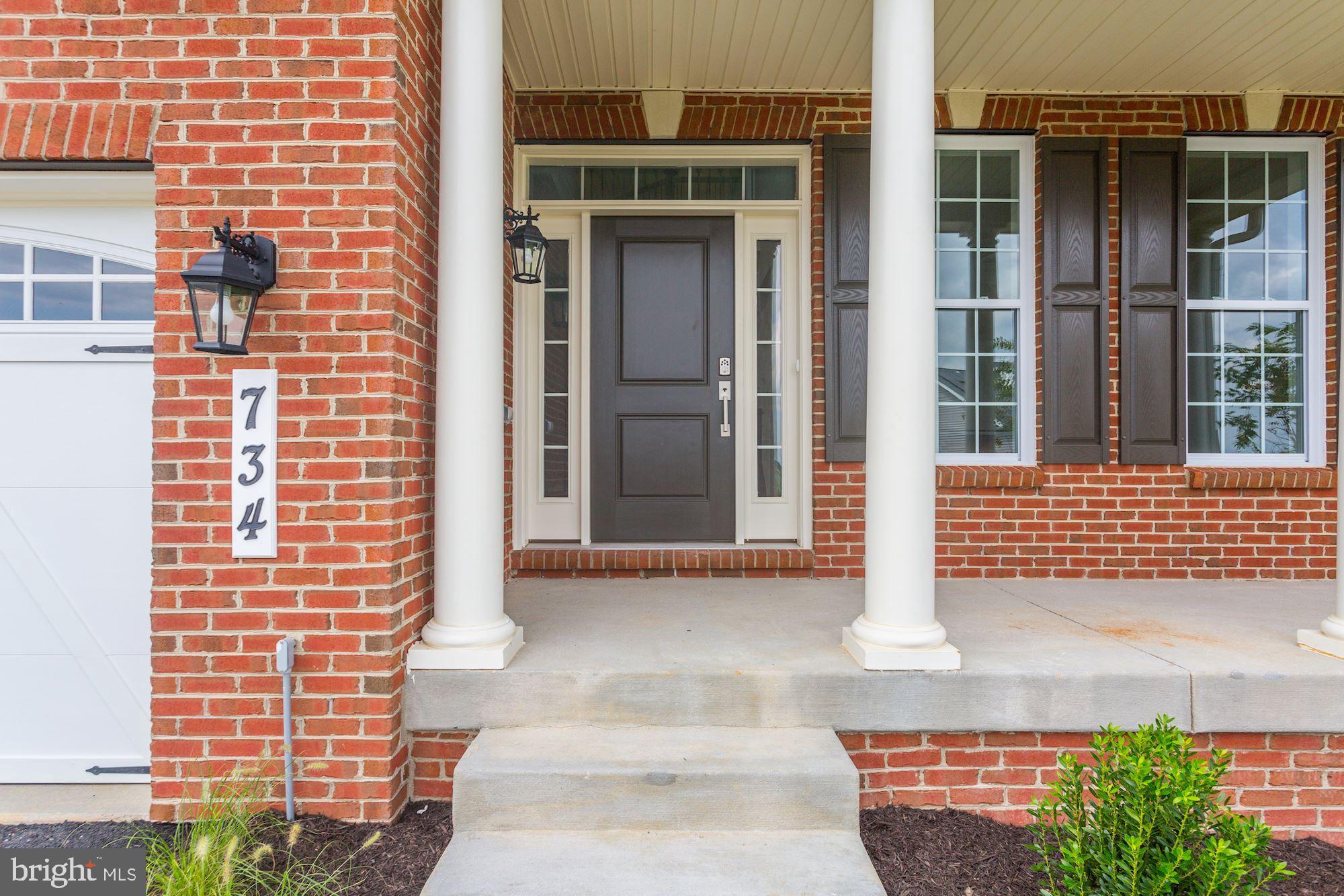 734 Dowers Road Abingdon, MD 21009 - Photo 6 of 42 Irvine Porch - Front Door