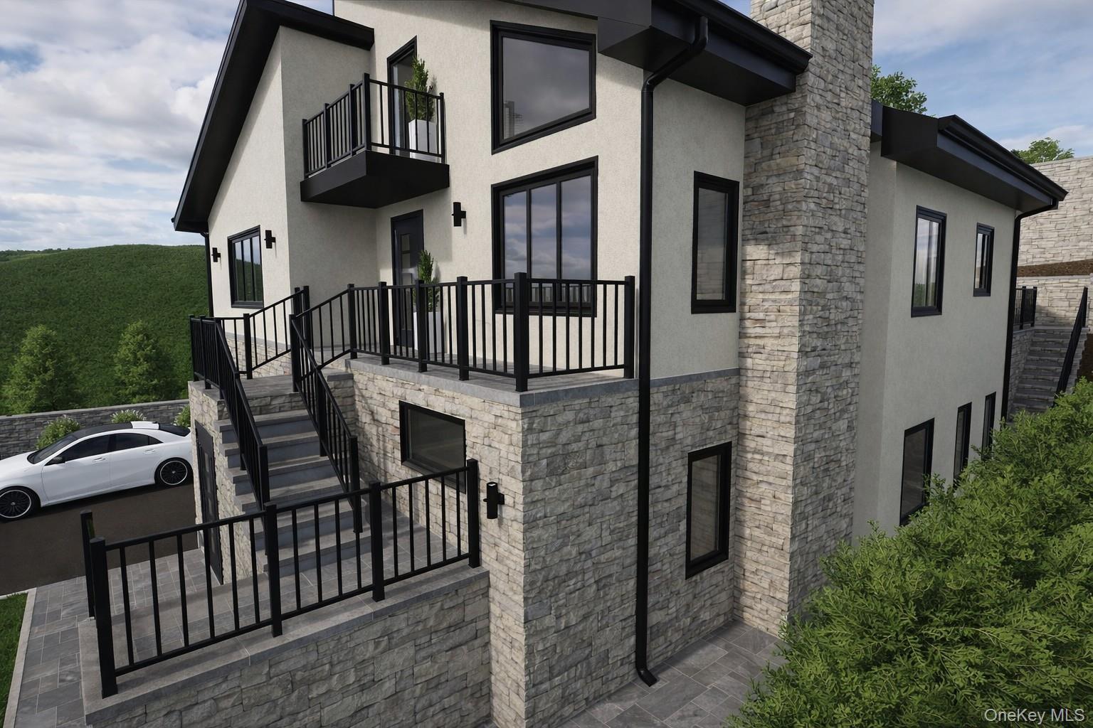 1 Avondale Road Yonkers, NY 10710 - Photo 6 of 10 3D Rendering - Side Entrance