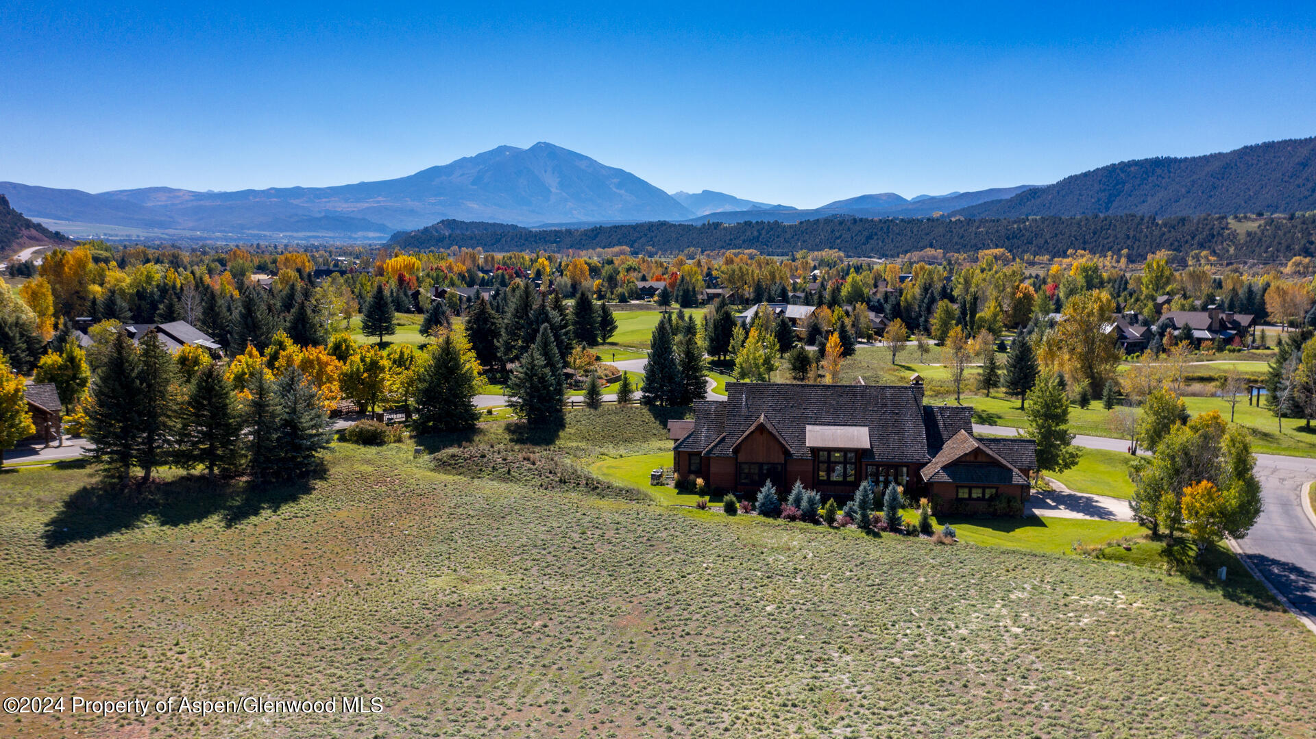 42 Leonis Lane Carbondale, CO 81623 - Photo 6 of 8 a view of a city with sunset view