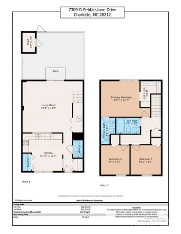 $215,000 | 7309 Pebblestone Drive, Unit D, Charlotte, NC 28212