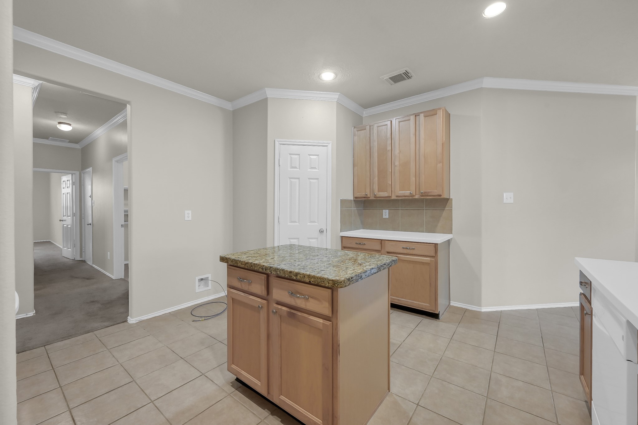 951 Crannog Way Conroe, TX 77301 - Photo 16 of 44 a bathroom with a granite countertop sink and a mirror