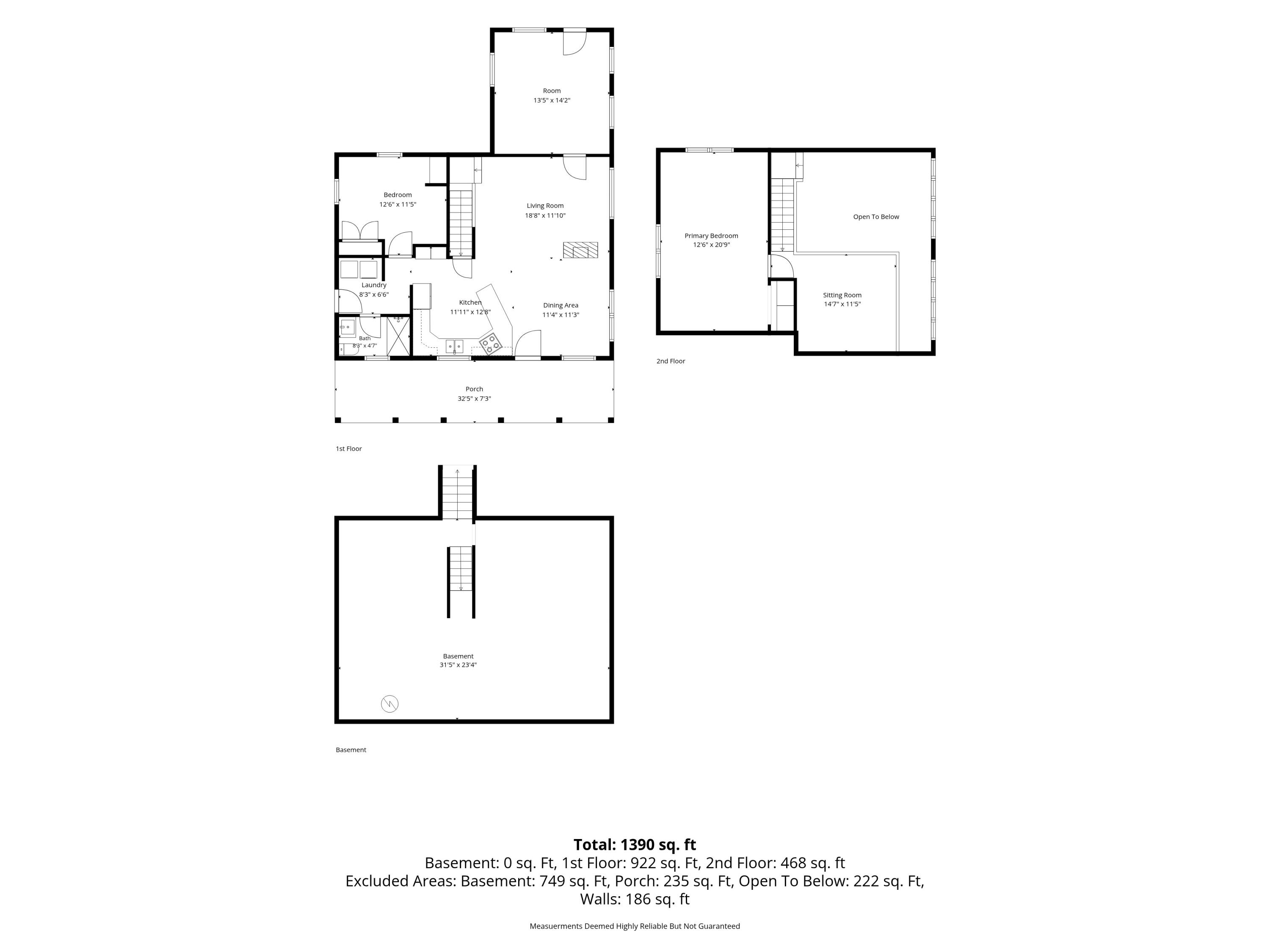 493 Sturtevant Hill Road Readfield, ME 04355 - Photo 45 of 45 493_Sturdevant_Hill_Rd_Floor_AllFloors
