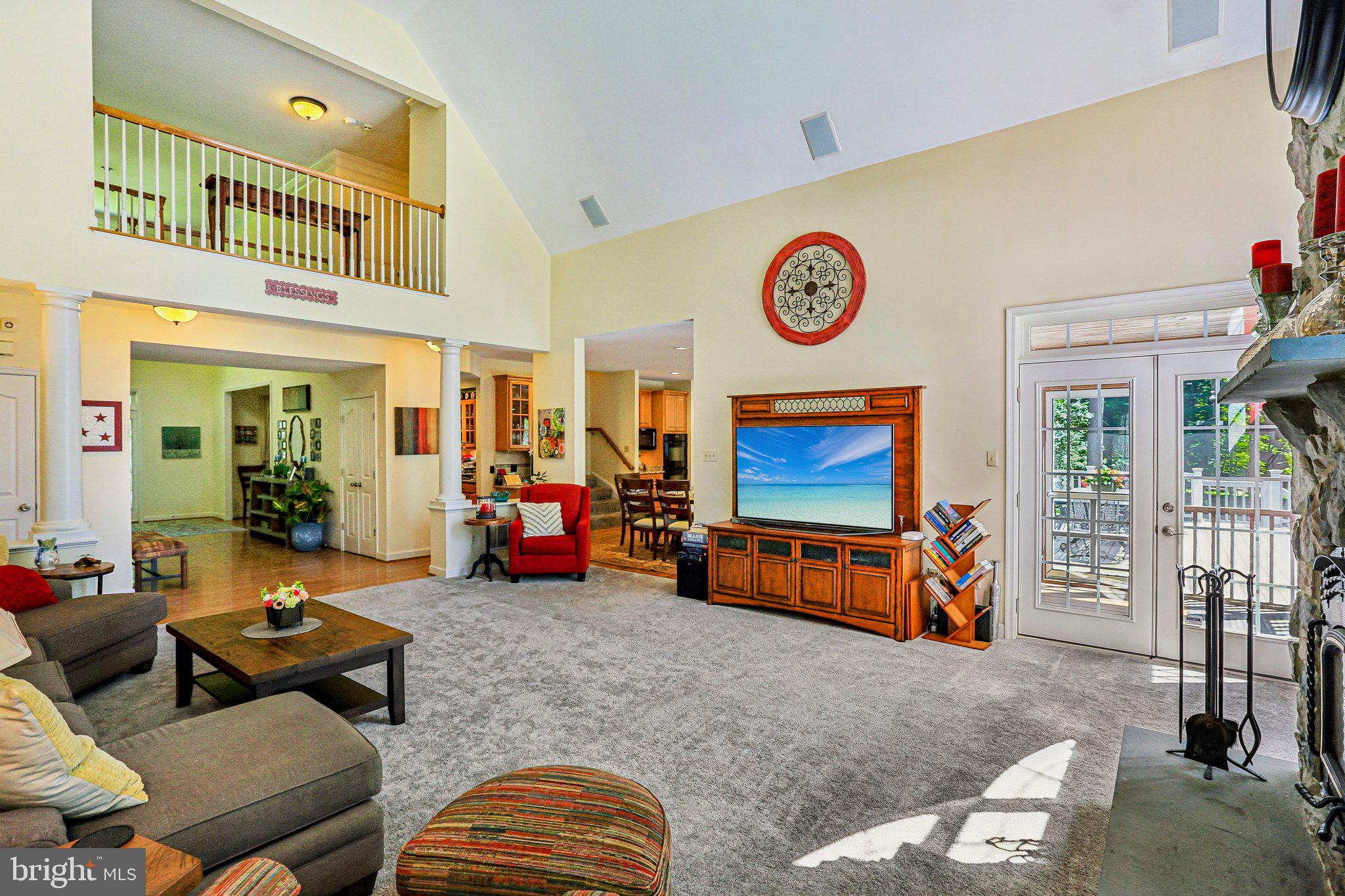 Two Story Family Room