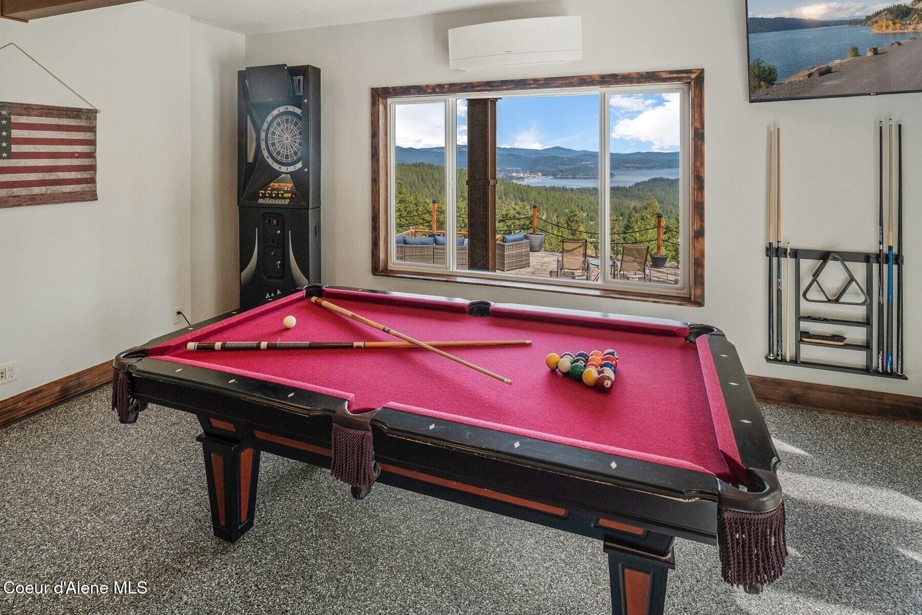 1238 North Reynolds Road Coeur D'Alene, ID 83814 - Photo 25 of 67 Pool table in the rec room