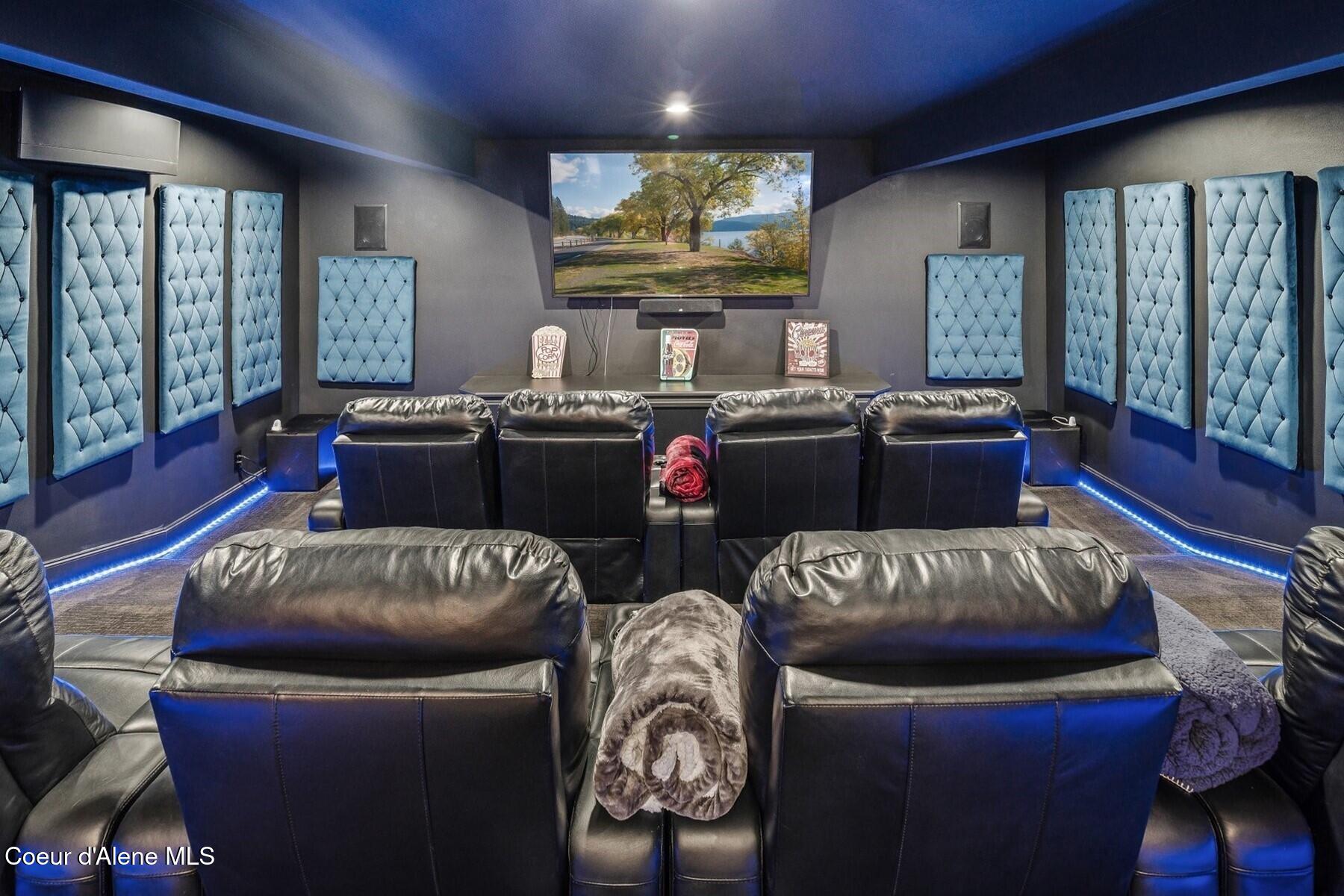 1238 North Reynolds Road Coeur D'Alene, ID 83814 - Photo 27 of 67 Huge theater room lower level