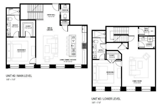 a picture of a black and white photo of a living room