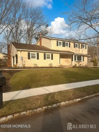 front view of house with a yard