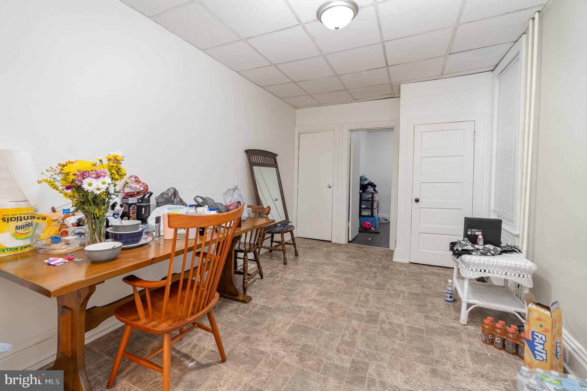 281 West Cottage Place York, PA 17401 - Photo 21 of 30 a view of a dining room with furniture and a ceiling fan
