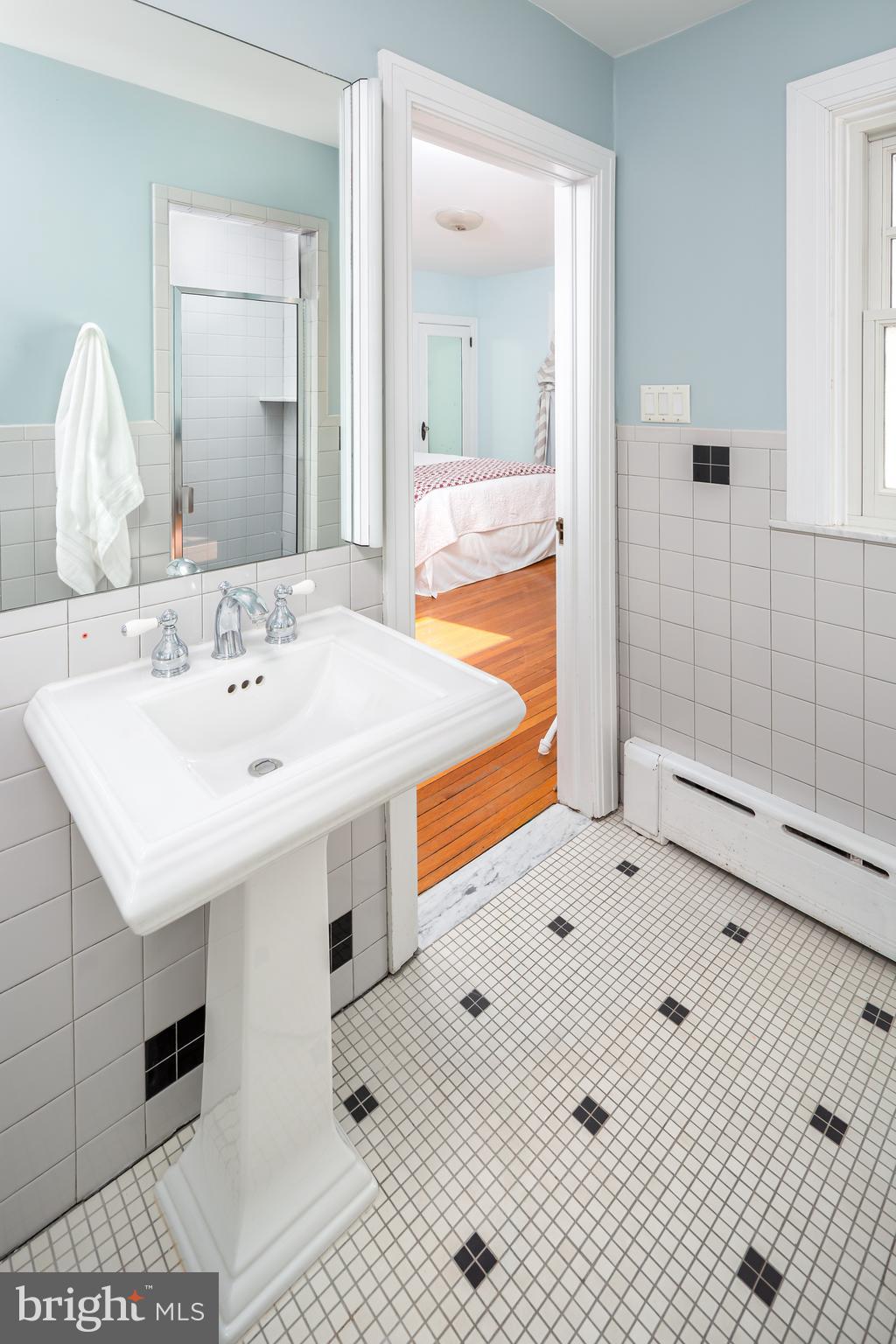 116 Llanfair Road Ardmore, PA 19003 - Photo 35 of 61 En Suite Bathroom Attached to Bedroom #2