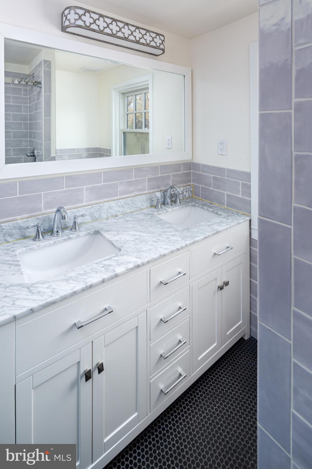 116 Llanfair Road Ardmore, PA 19003 - Photo 39 of 61 Renovated Third Level Full Bathroom