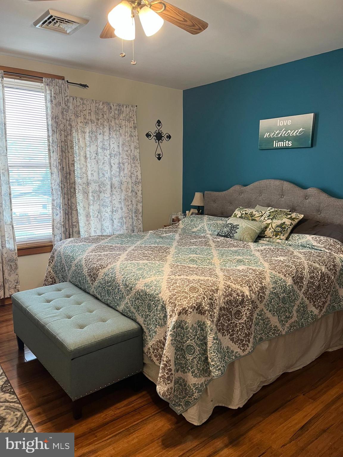 318 West Main Street Valley View, PA 17983 - Photo 20 of 46 a bedroom with a bed and a window