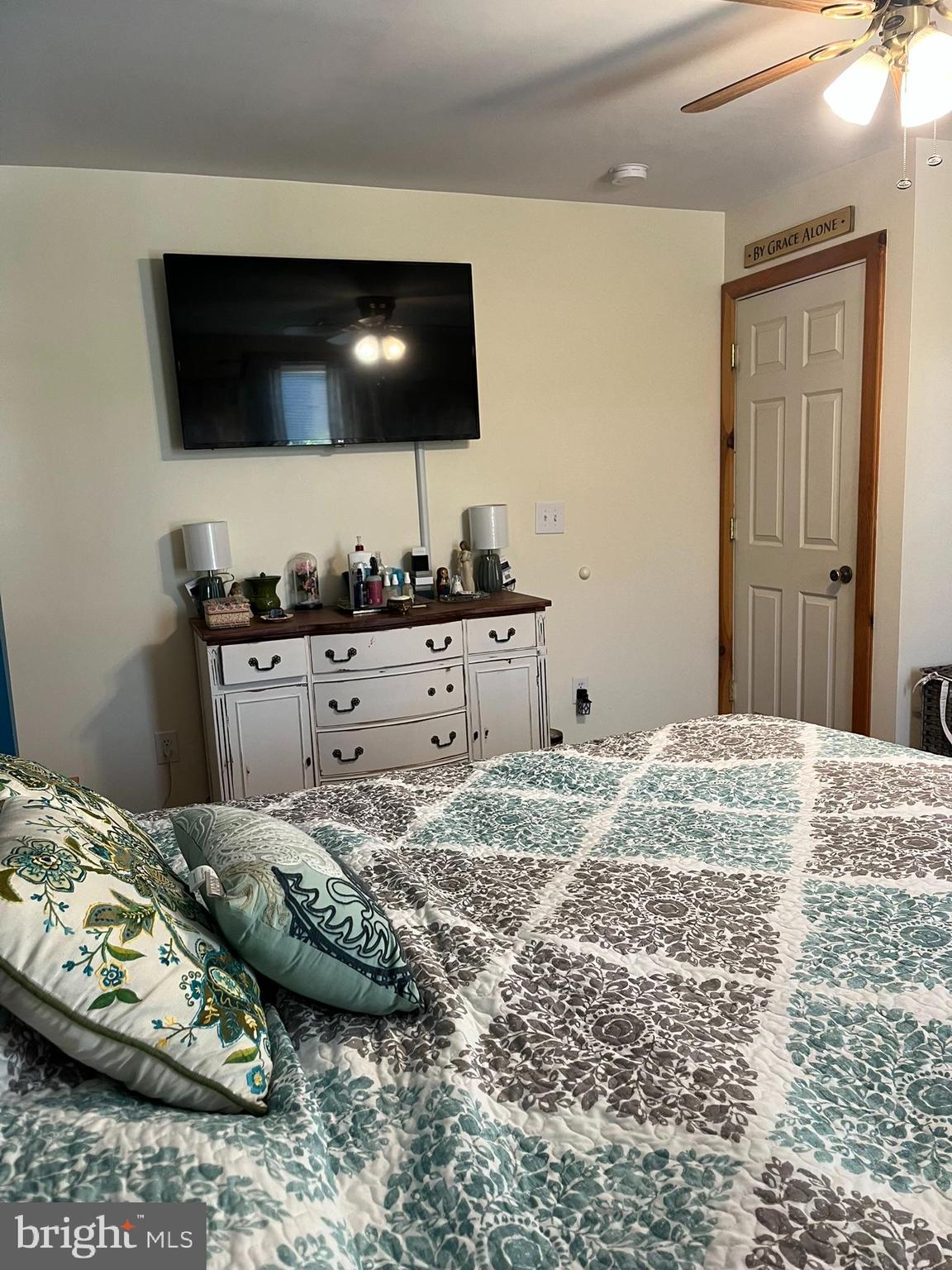 318 West Main Street Valley View, PA 17983 - Photo 22 of 46 a bedroom with a bed and television