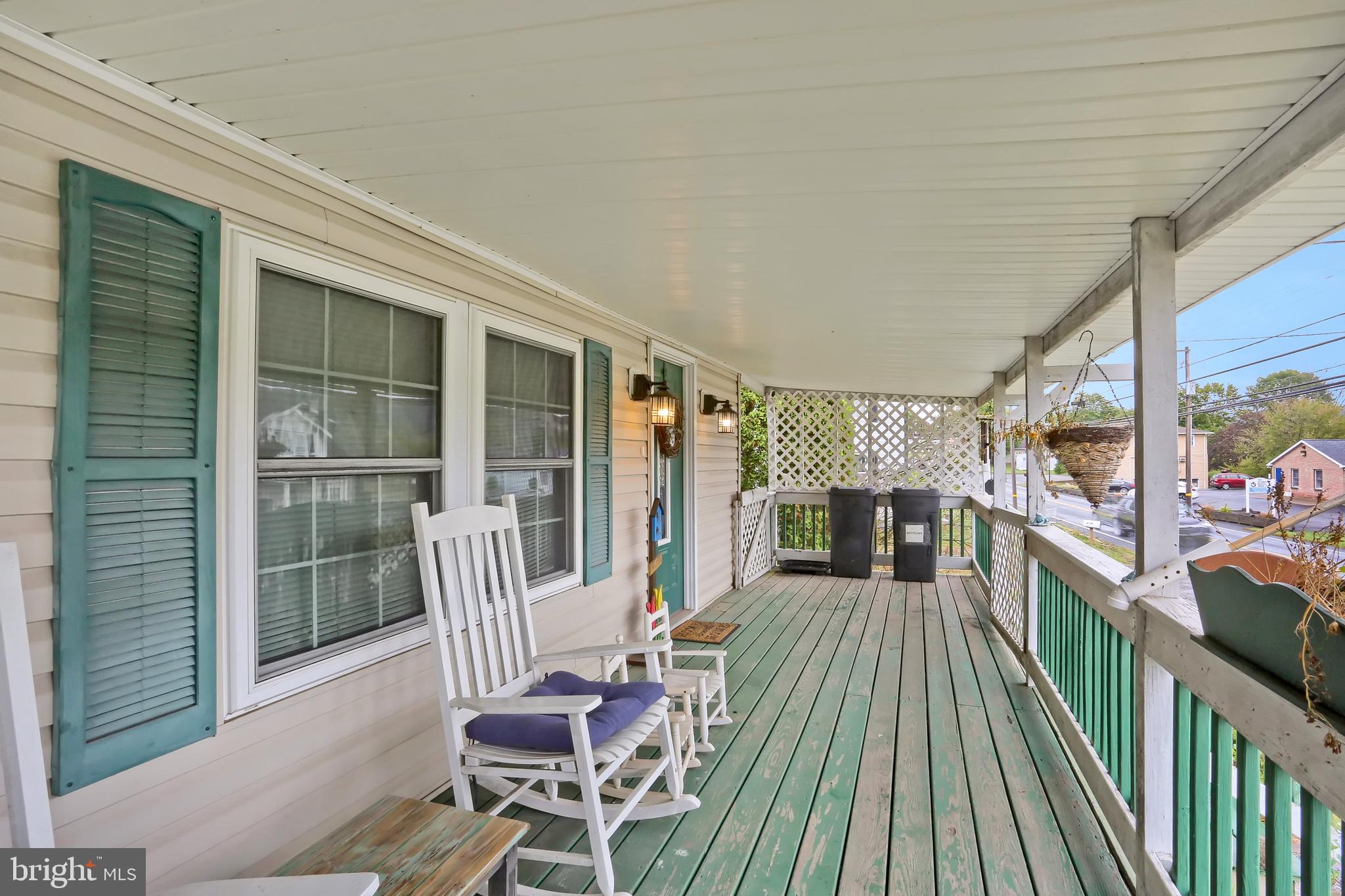 318 West Main Street Valley View, PA 17983 - Photo 4 of 46 a view of a balcony with chairs