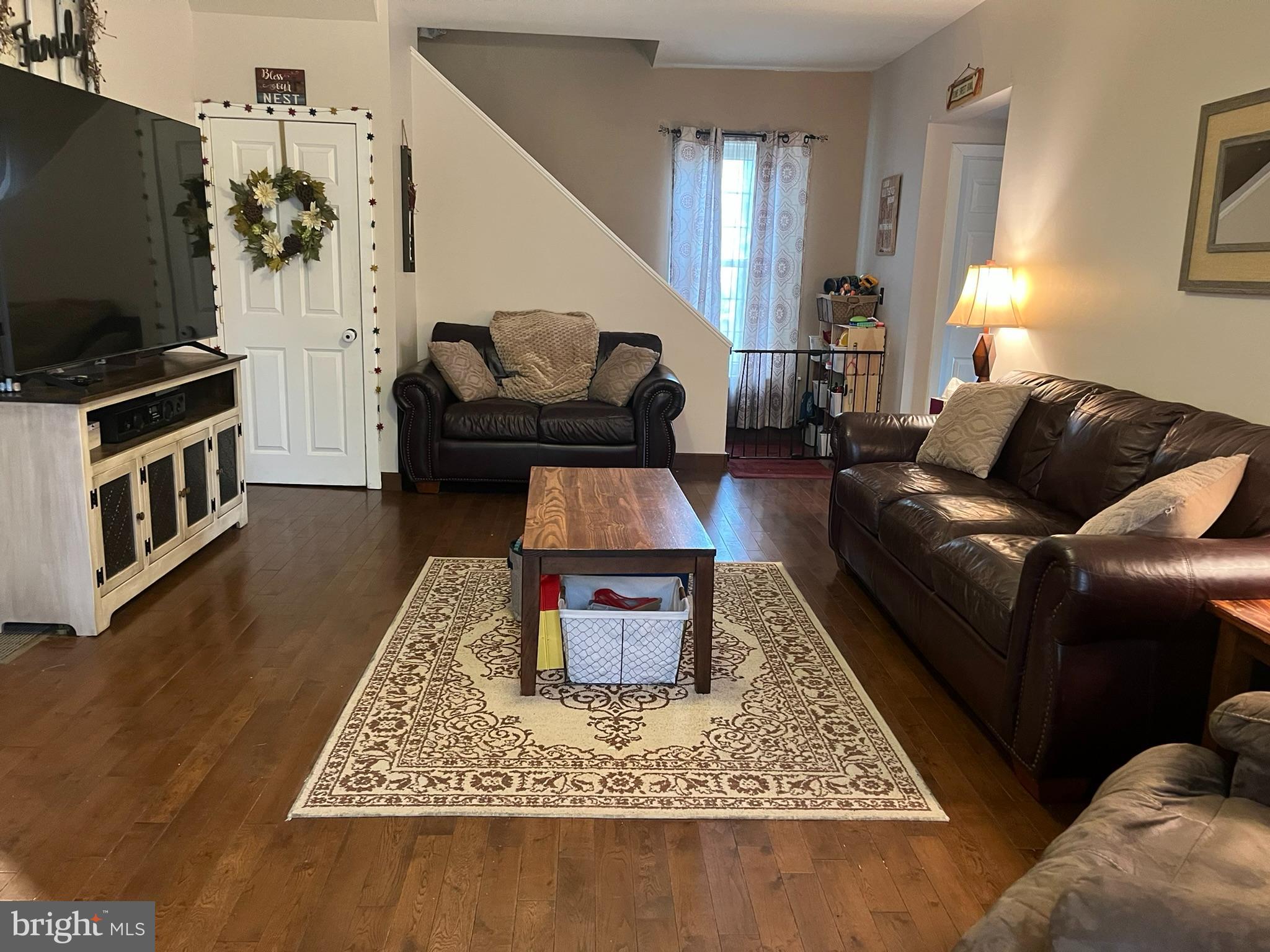318 West Main Street Valley View, PA 17983 - Photo 8 of 46 a living room with furniture and a flat screen tv