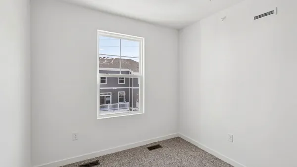 a small space with a window