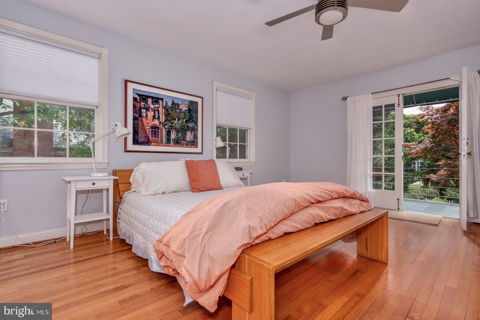 113 St Dunstans Road Baltimore, MD 21212 - Photo 26 of 45 Master Bedroom opens to a Balcony/Terrace