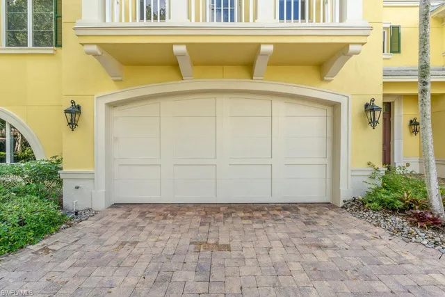 a view of a building with a swimming pool
