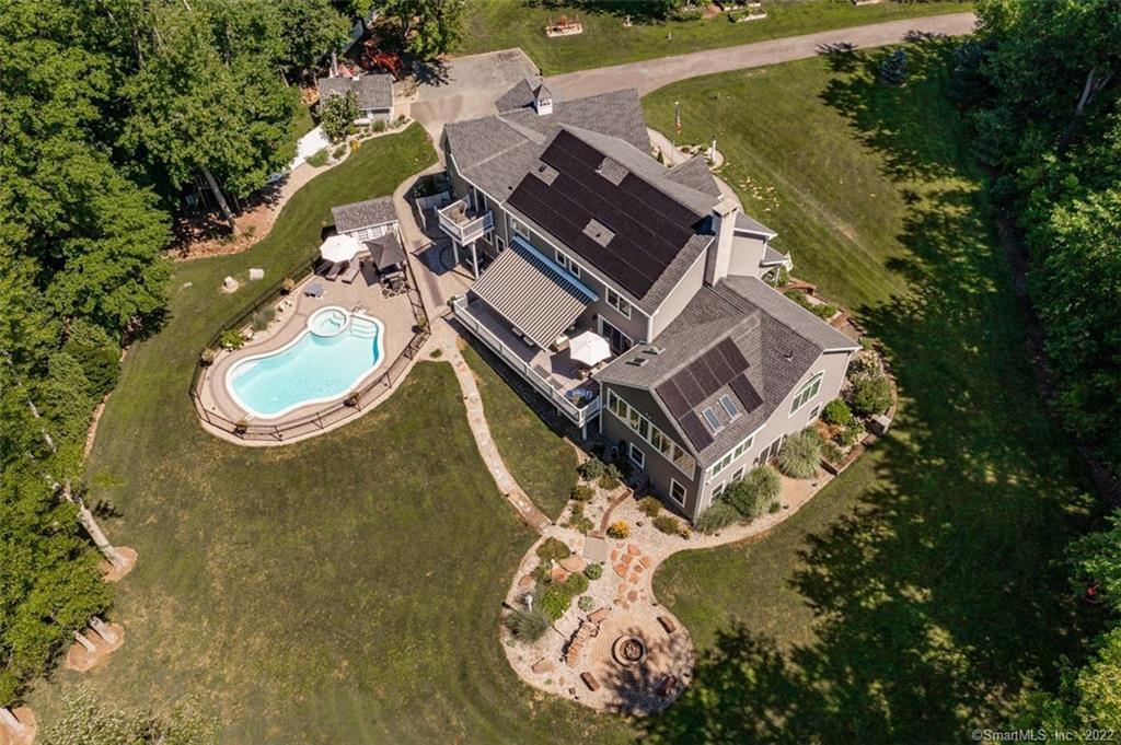 3 A Poole Road Suffield, CT 06078 - Photo 1 of 1 Aerial view of a portion of this gorgeous property