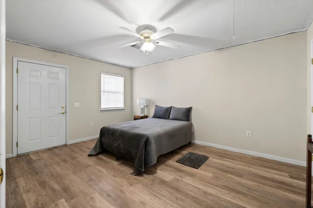 a very nice looking room with a large window